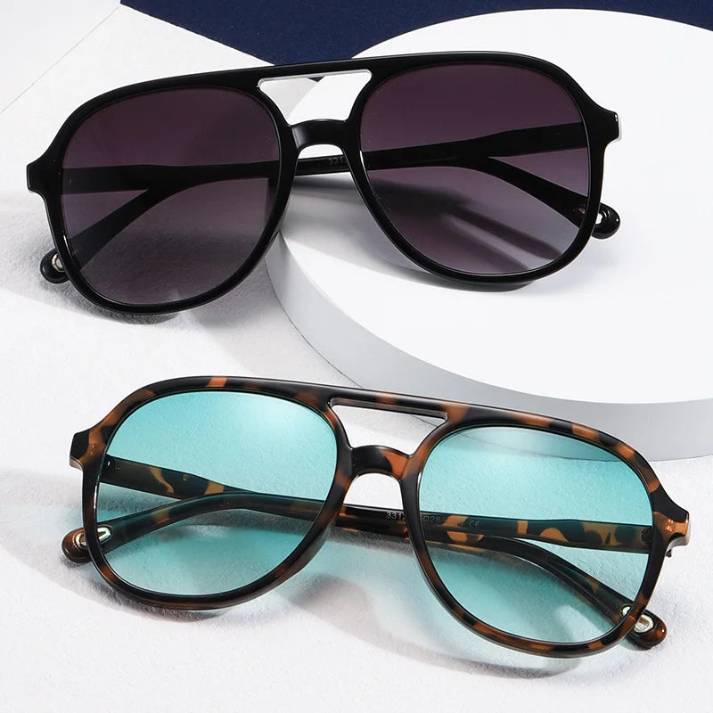 SHAUNA Trending Pilot Sunglasses